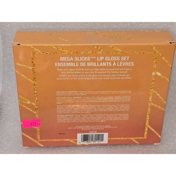 Wet N Wild Mega Slicks Lip Gloss Set With 4 Shades For Festive Shine - Picture 2 of 2